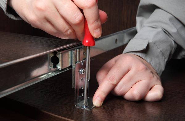 Drawer Track Installation in Weatherford