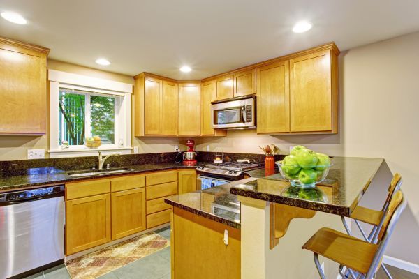 Maple Kitchen Cabinet Service in Weatherford
